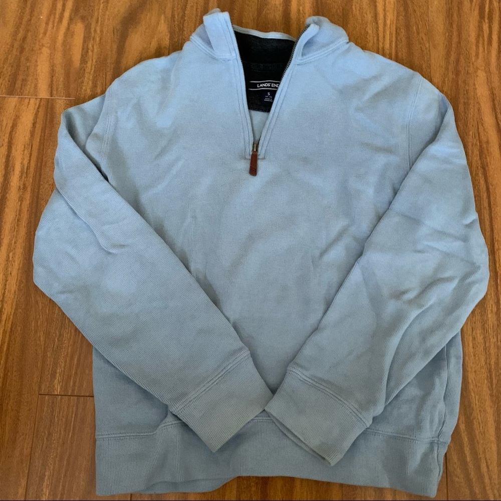 lands end zip up